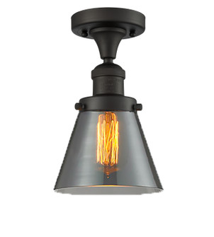 Franklin Restoration One Light Semi-Flush Mount in Oil Rubbed Bronze (405|517-1CH-OB-G63)