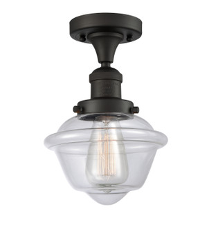 Franklin Restoration LED Semi-Flush Mount in Oil Rubbed Bronze (405|517-1CH-OB-G532-LED)