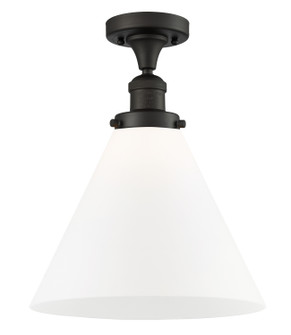 Franklin Restoration One Light Semi-Flush Mount in Oil Rubbed Bronze (405|517-1CH-OB-G41-L)