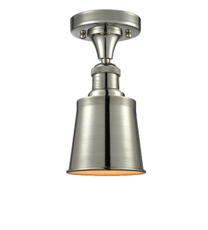 Franklin Restoration LED Semi-Flush Mount in Black Antique Brass (405|517-1CH-BAB-M9-AB-LED)