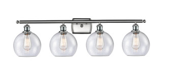 Ballston Four Light Bath Vanity in Brushed Satin Nickel (405|516-4W-SN-G124-8)