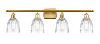 Ballston Four Light Bath Vanity in Satin Gold (405|516-4W-SG-G442)