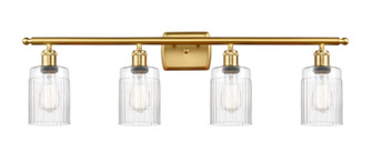 Ballston Four Light Bath Vanity in Satin Gold (405|516-4W-SG-G342)