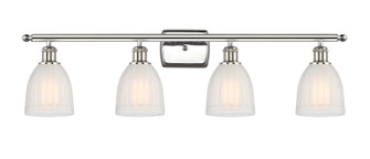 Ballston Four Light Bath Vanity in Polished Nickel (405|516-4W-PN-G441)