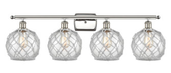 Ballston LED Bath Vanity in Polished Nickel (405|516-4W-PN-G122-8RW-LED)