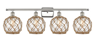 Ballston LED Bath Vanity in Polished Nickel (405|516-4W-PN-G122-8RB-LED)