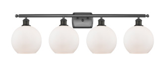 Ballston Four Light Bath Vanity in Oil Rubbed Bronze (405|516-4W-OB-G121-8)