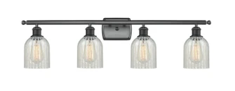 Ballston Four Light Bath Vanity in Matte Black (405|516-4W-BK-G2511)