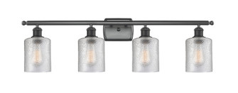 Ballston Four Light Bath Vanity in Matte Black (405|516-4W-BK-G112)
