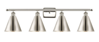 Ballston Four Light Bath Vanity in Brushed Brass (405|516-4W-BB-MBC-8-BB)