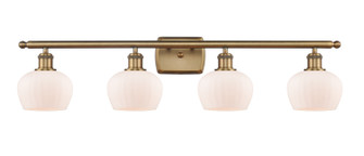 Ballston Four Light Bath Vanity in Brushed Brass (405|516-4W-BB-G91)