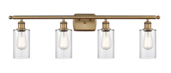 Ballston Four Light Bath Vanity in Brushed Brass (405|516-4W-BB-G802)