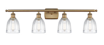 Ballston Four Light Bath Vanity in Brushed Brass (405|516-4W-BB-G442)