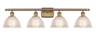 Ballston Four Light Bath Vanity in Brushed Brass (405|516-4W-BB-G422)