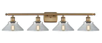 Ballston Four Light Bath Vanity in Brushed Brass (405|516-4W-BB-G132)