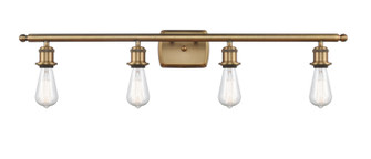 Ballston Four Light Bath Vanity in Brushed Brass (405|516-4W-BB)