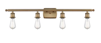 Ballston Four Light Bath Vanity in Brushed Brass (405|516-4W-BB)