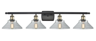 Ballston Four Light Bath Vanity in Black Antique Brass (405|516-4W-BAB-G132)