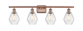 Ballston LED Bath Vanity in Antique Copper (405|516-4W-AC-G654-6-LED)