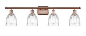 Ballston Four Light Bath Vanity in Antique Copper (405|516-4W-AC-G442)