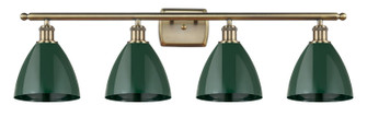 Ballston Four Light Bath Vanity in Antique Brass (405|516-4W-AB-MBD-75-GR)