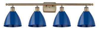 Ballston Four Light Bath Vanity in Antique Brass (405|516-4W-AB-MBD-75-BL)
