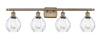 Ballston Four Light Bath Vanity in Antique Brass (405|516-4W-AB-G362)