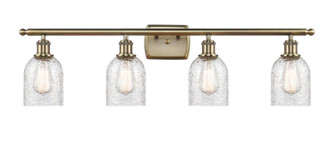 Ballston Four Light Bath Vanity in Antique Brass (405|516-4W-AB-G259)
