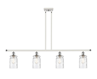 Ballston LED Island Pendant in White Polished Chrome (405|516-4I-WPC-G352-LED)