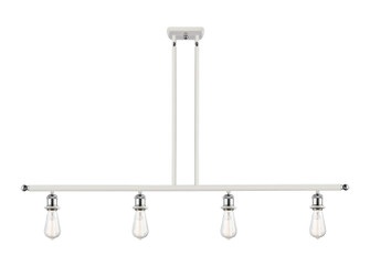 Ballston Four Light Island Pendant in White Polished Chrome (405|516-4I-WPC)