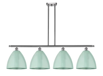 Ballston LED Island Pendant in Brushed Satin Nickel (405|516-4I-SN-MBD-12-BL-LED)