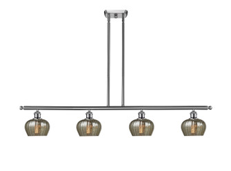Ballston Four Light Island Pendant in Brushed Satin Nickel (405|516-4I-SN-G96)