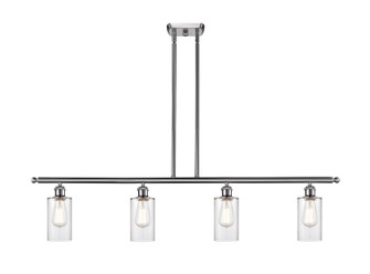 Ballston Four Light Island Pendant in Brushed Satin Nickel (405|516-4I-SN-G802)