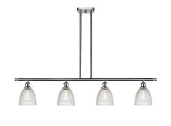 Ballston LED Island Pendant in Brushed Satin Nickel (405|516-4I-SN-G382-LED)