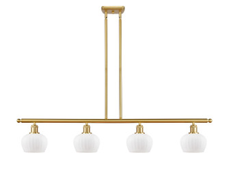 Ballston LED Island Pendant in Satin Gold (405|516-4I-SG-G91-LED)