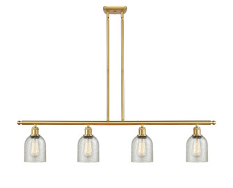 Ballston Four Light Island Pendant in Satin Gold (405|516-4I-SG-G259)