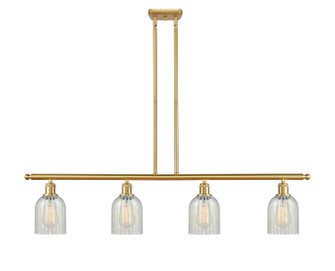 Ballston Four Light Island Pendant in Satin Gold (405|516-4I-SG-G2511)