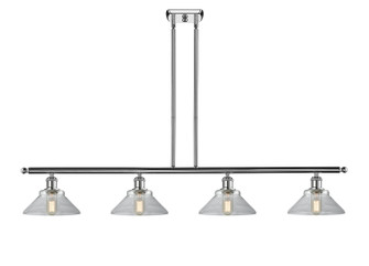 Ballston Four Light Island Pendant in Polished Chrome (405|516-4I-PC-G132)