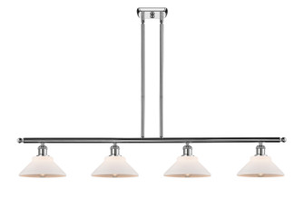 Ballston Four Light Island Pendant in Polished Chrome (405|516-4I-PC-G131)