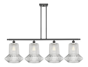 Ballston Four Light Island Pendant in Oil Rubbed Bronze (405|516-4I-OB-G212)