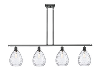 Ballston Four Light Island Pendant in Matte Black (405|516-4I-BK-G372)