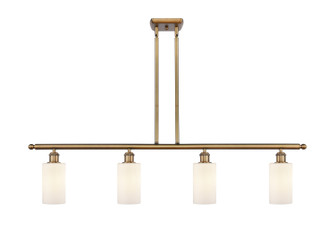 Ballston Four Light Island Pendant in Brushed Brass (405|516-4I-BB-G801)