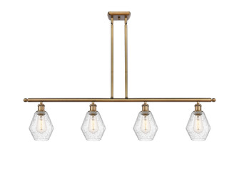 Ballston Four Light Island Pendant in Brushed Brass (405|516-4I-BB-G654-6)