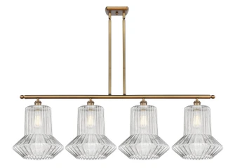 Ballston LED Island Pendant in Brushed Brass (405|516-4I-BB-G212-LED)