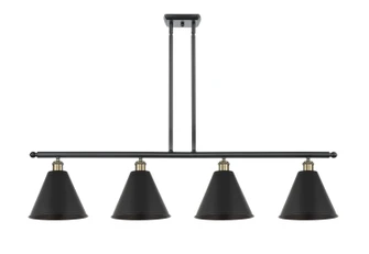 Ballston LED Island Pendant in Black Antique Brass (405|516-4I-BAB-MBC-12-BK-LED)