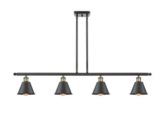Ballston Four Light Island Pendant in Black Antique Brass (405|516-4I-BAB-M8)