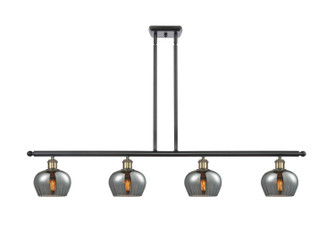 Ballston Four Light Island Pendant in Black Antique Brass (405|516-4I-BAB-G93)