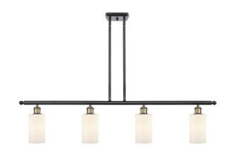 Ballston Four Light Island Pendant in Black Antique Brass (405|516-4I-BAB-G801)