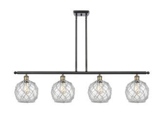 Ballston LED Island Pendant in Black Antique Brass (405|516-4I-BAB-G122-8RW-LED)