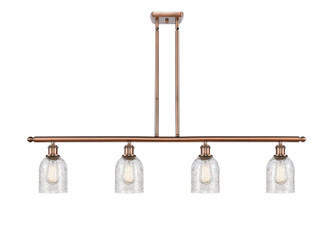Ballston Four Light Island Pendant in Antique Copper (405|516-4I-AC-G259)